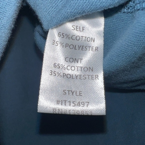 Oddy boxy oversized blue tshirt, with leopard stars, size M - Picture 4 of 7